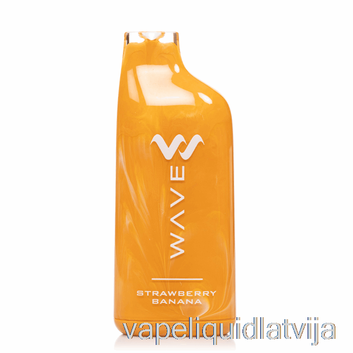 Wavetec Wave 8000 Vienreizējās Lietošanas Zemeņu Banānu Vape šķidrums